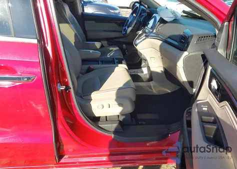 2023 Honda Odyssey Elite z USA, uszkodzony, nr VIN 5FNRL6H98PB015474